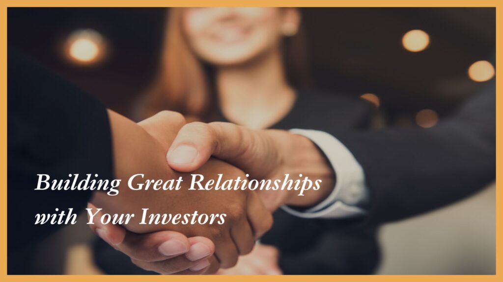 Building Great Relationships