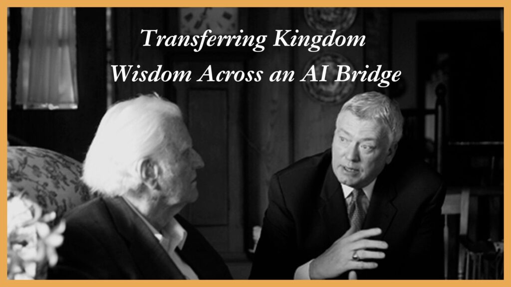Transferring Kingdom Wisdom
